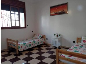 2 soverom og sengetøy