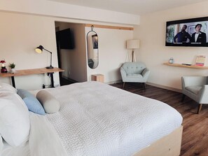 行政套房 | 高級寢具、羽絨被、Tempur-Pedic 床墊、免費 Wi-Fi