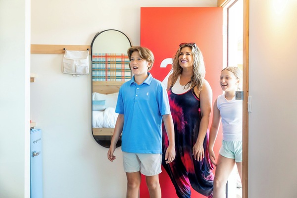 Premium bedding, down comforters, Tempur-Pedic beds, free WiFi