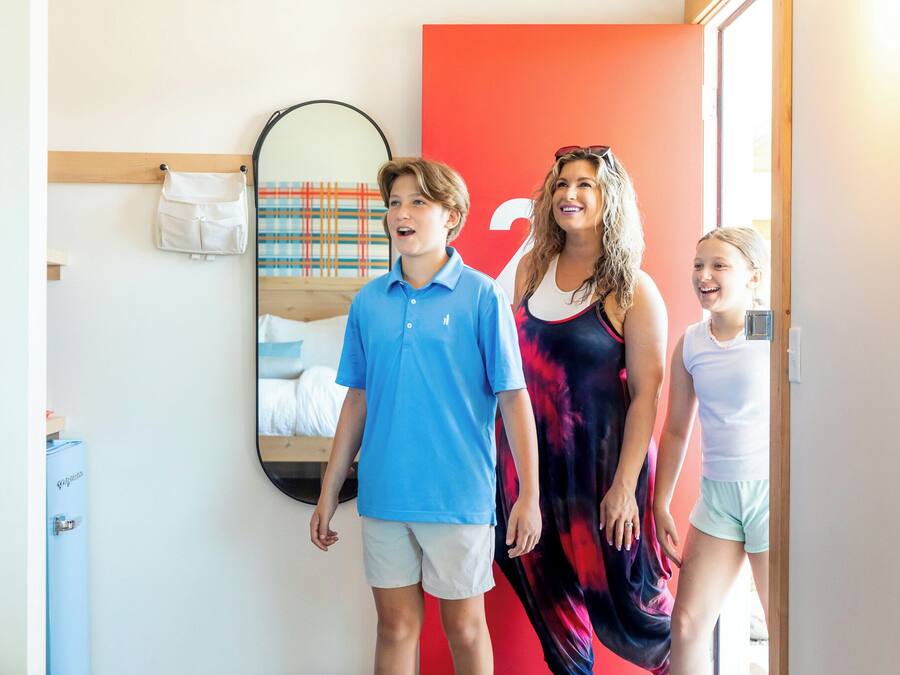 Premium bedding, down comforters, Tempur-Pedic beds, free WiFi