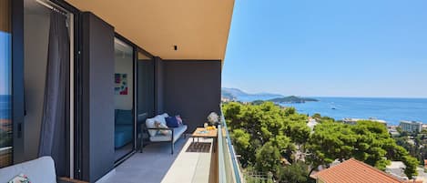 Vue depuis l’hébergement