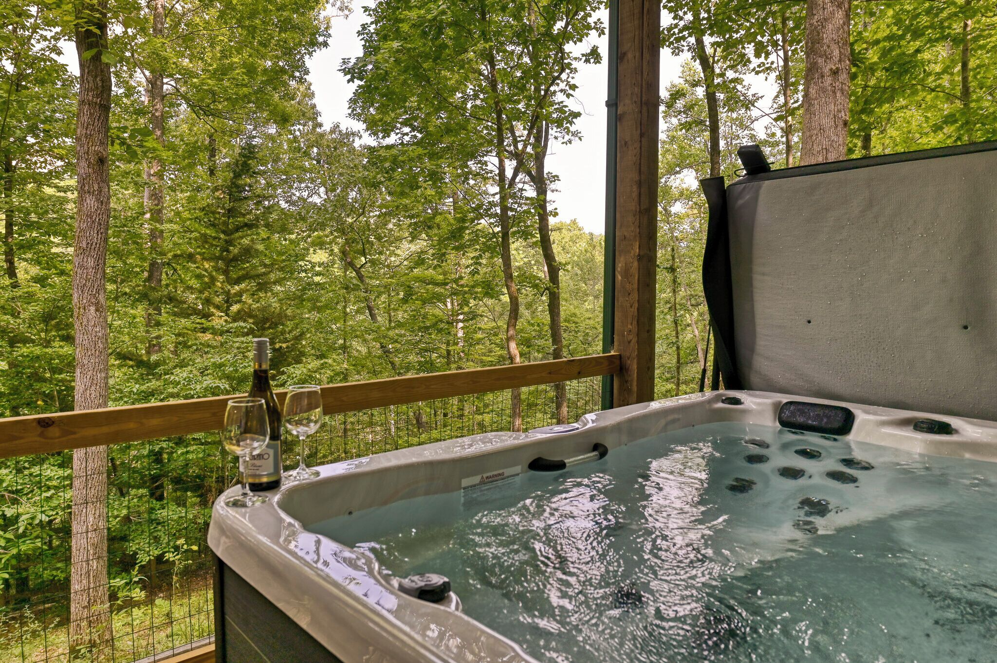 Baignoire à remous extérieure