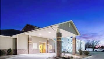 Voorkant van accommodatie