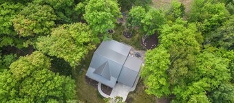 Modern, New Egg Harbor Retreat | Dog-Friendly, Fire Pit