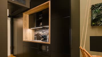 Apartment Copacabana,Terrasse | Eigene Küche | Mini-Kühlschrank, Mikrowelle, Herdplatte, Geschirrspüler