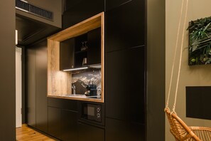Apartment Copacabana,Terrasse | Cuisine privée