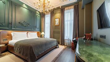 Deluxe-Zimmer, 1 Queen-Bett | Blick auf die Stadt