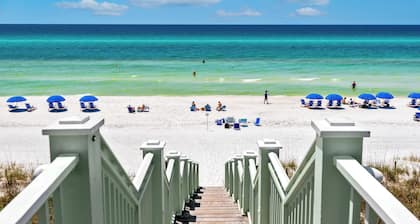 JUST A 2-NIGHT MIN STAY, GULF-FRONT SEASIDE HONEYMOON COTTAGE, PANORAMIC VIEWS!