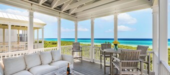 JUST A 2-NIGHT MIN STAY, GULF-FRONT SEASIDE HONEYMOON COTTAGE, PANORAMIC VIEWS!