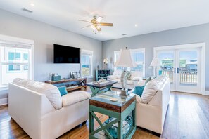 TV - Two side-by-side homes with Gulf views - great for groups, walk to the beach (Gulf Shores)