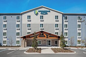 Fassade der Unterkunft