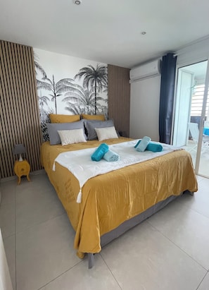 1 chambre, fer et planche Ă repasser, Wi-Fi gratuit, draps fournis