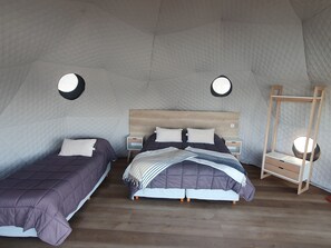 1 多间卧室、特色装修、床单、轮椅无障碍