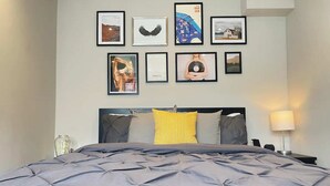 1 habitación y espacio para trabajar con laptop 