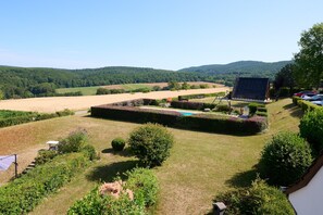 Property grounds - Le Tonneau Bleu - Appt avec piscine partagée (Lembach)