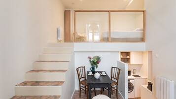 1 chambre, fer et planche Ă repasser, Wi-Fi gratuit, draps fournis