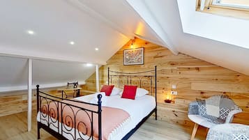 2 chambres, fer et planche Ă repasser, Wi-Fi gratuit, draps fournis