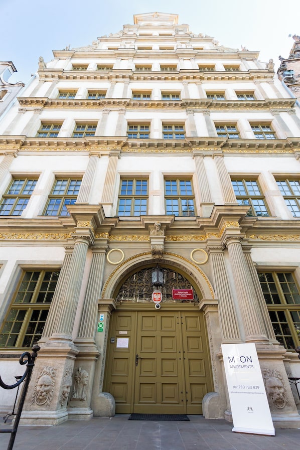 Façade de l’hébergement