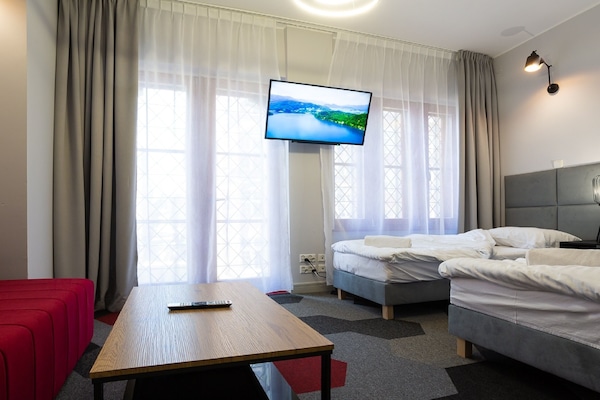 Apartment Twin Bed with Sofa bed, Private Bathroom | 1 bedroom, individually decorated, individually furnished