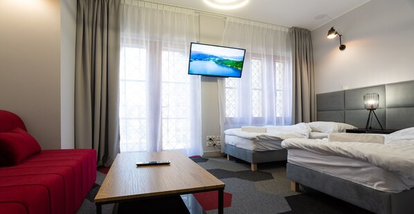 Apartment Twin Bed with Sofa bed, Private Bathroom