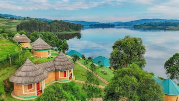 Cottage Luxury, 1 letto matrimoniale | Una scrivania, postazione laptop, lenzuola