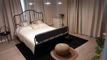 2 dormitorios, tabla de planchar con plancha, wifi