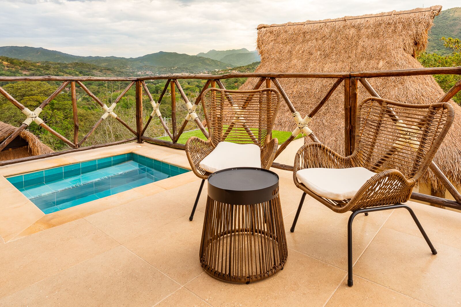Deluxe Cabin, Mountain View | Terrace/patio
