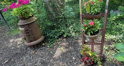 Hidden Gem Cottage alongside Park, by Beach, Train, Ravinia, Botanic Garden
