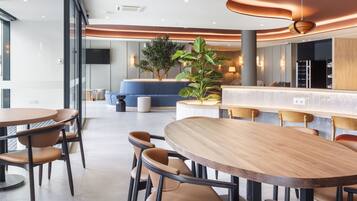 Sala de estar en el lobby