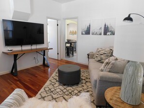 Smart TV, video games, DVD player, books