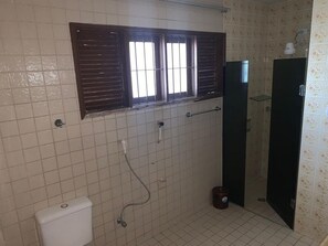 Premier Room, Multiple Beds | Bathroom | Shower, rainfall showerhead, towels, toilet paper