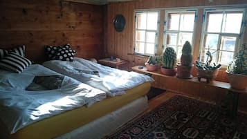 2 slaapkamers, een strijkplank/strijkijzer, wifi, beddengoed