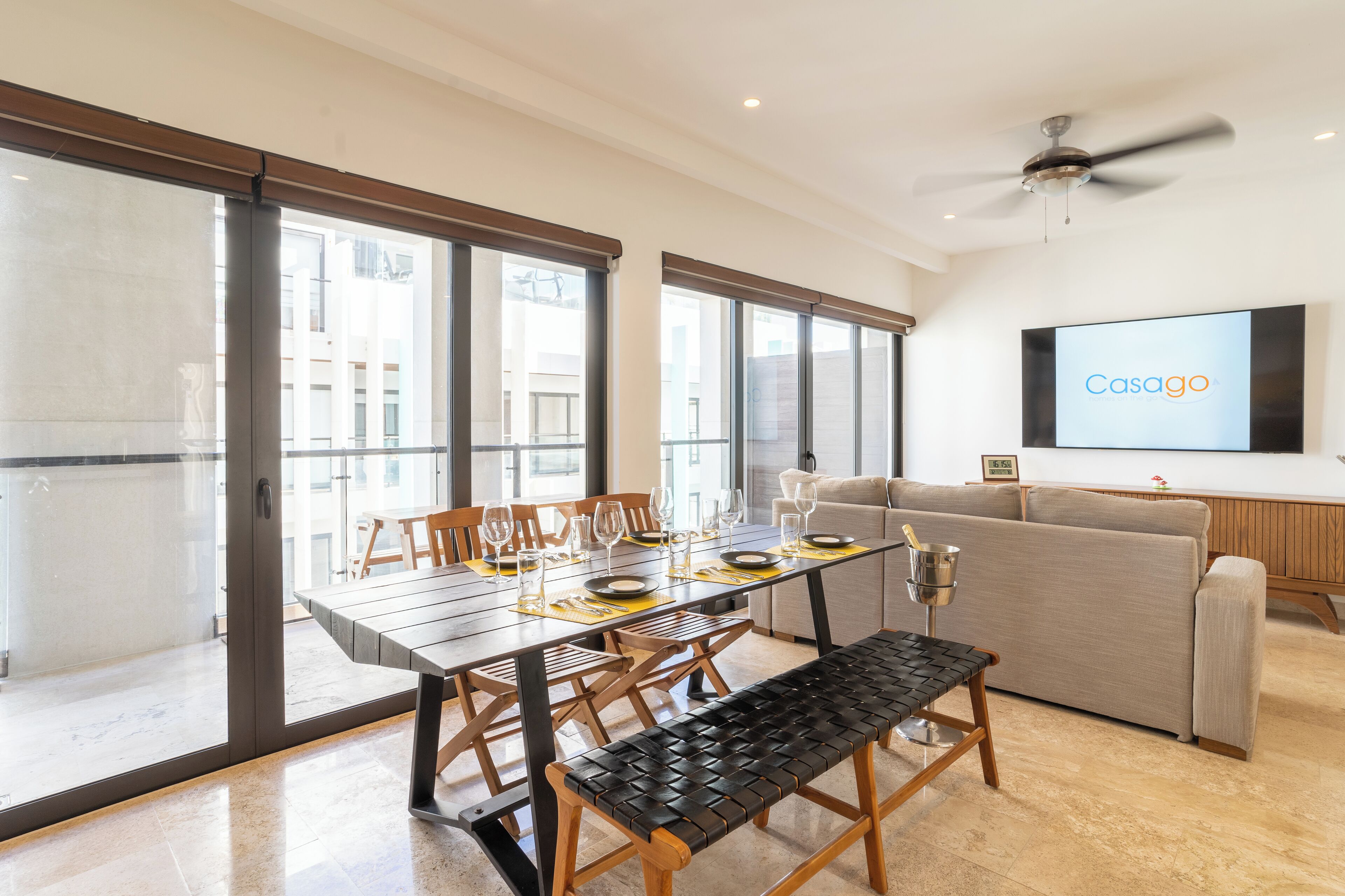 Penthouse Deluxe, 2 chambres | Salle à manger
