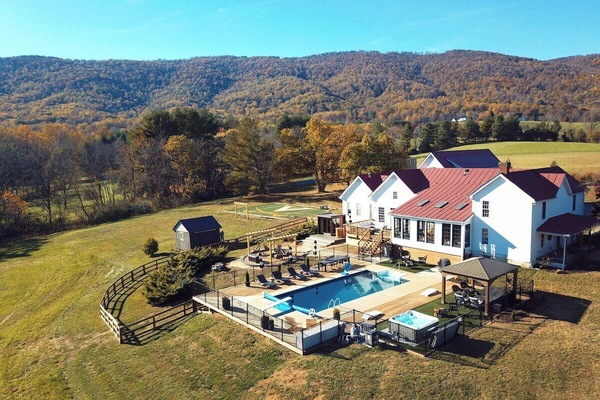 10-Acre Property with Spa Experience + Fun & Games