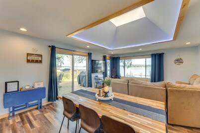 Waterfront Lodi Vacation Rental on Lake Wisconsin!