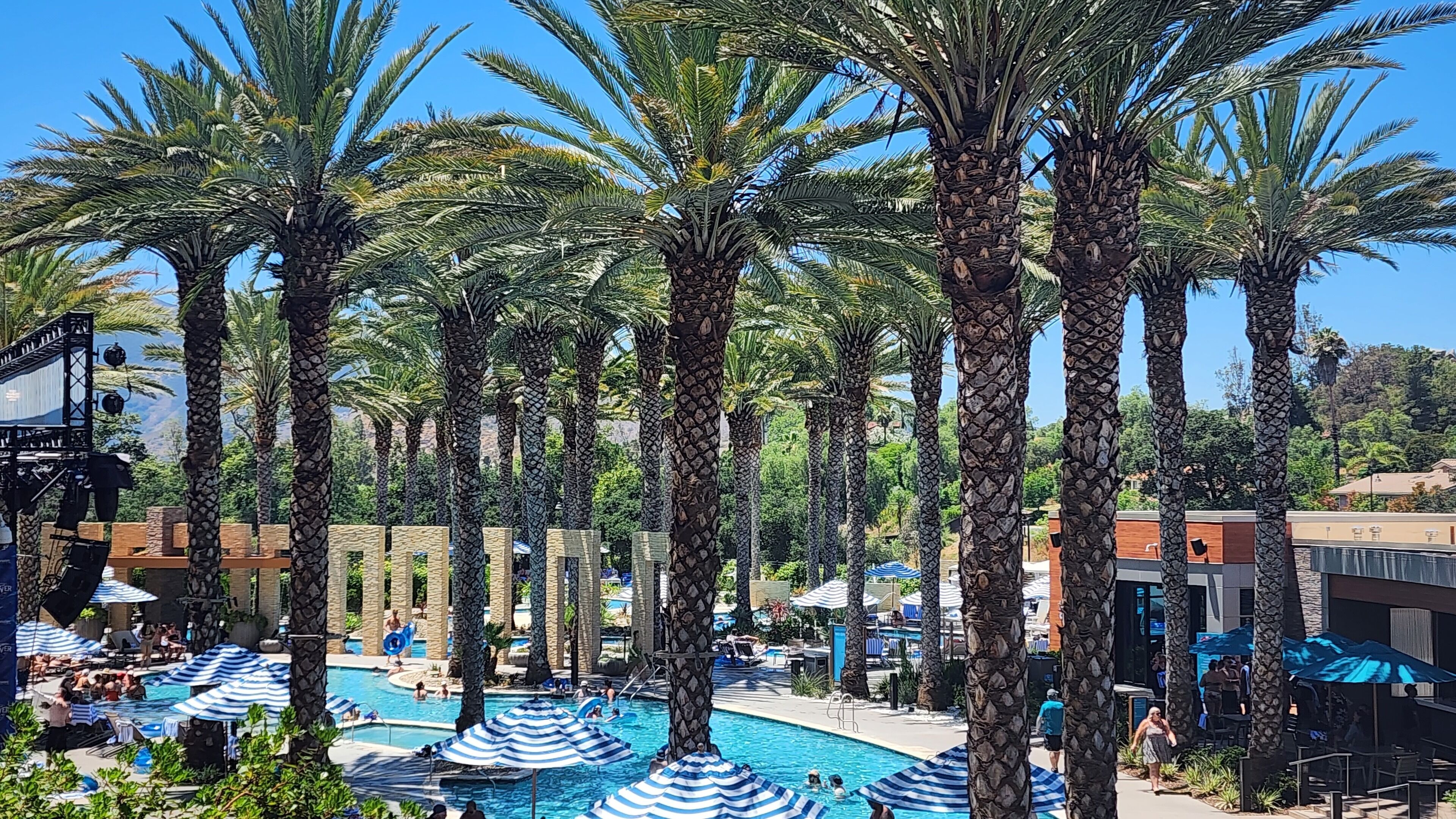 Sycuan Casino Pool, Lazy River, Swim Up Bar, Djs. Daily passes can be purchased