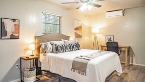 2 habitaciones, tabla de planchar con plancha y wifi gratis