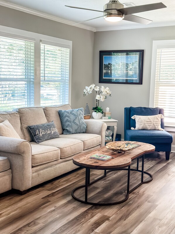 Smart TV, books, offices