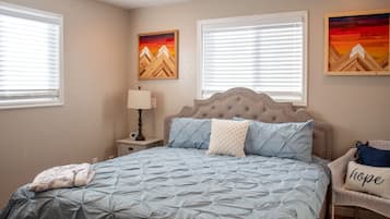 3 間睡房、熨斗/熨衫板、Wi-Fi、床單