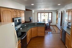 Fridge, microwave, oven, stovetop - Riverfront home w/private dock (Cape Vincent)