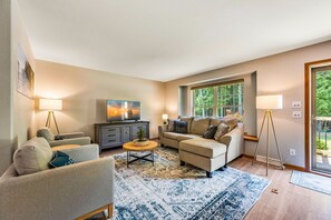 スマートテレビ、暖炉