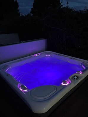 Idromassaggio all'aperto