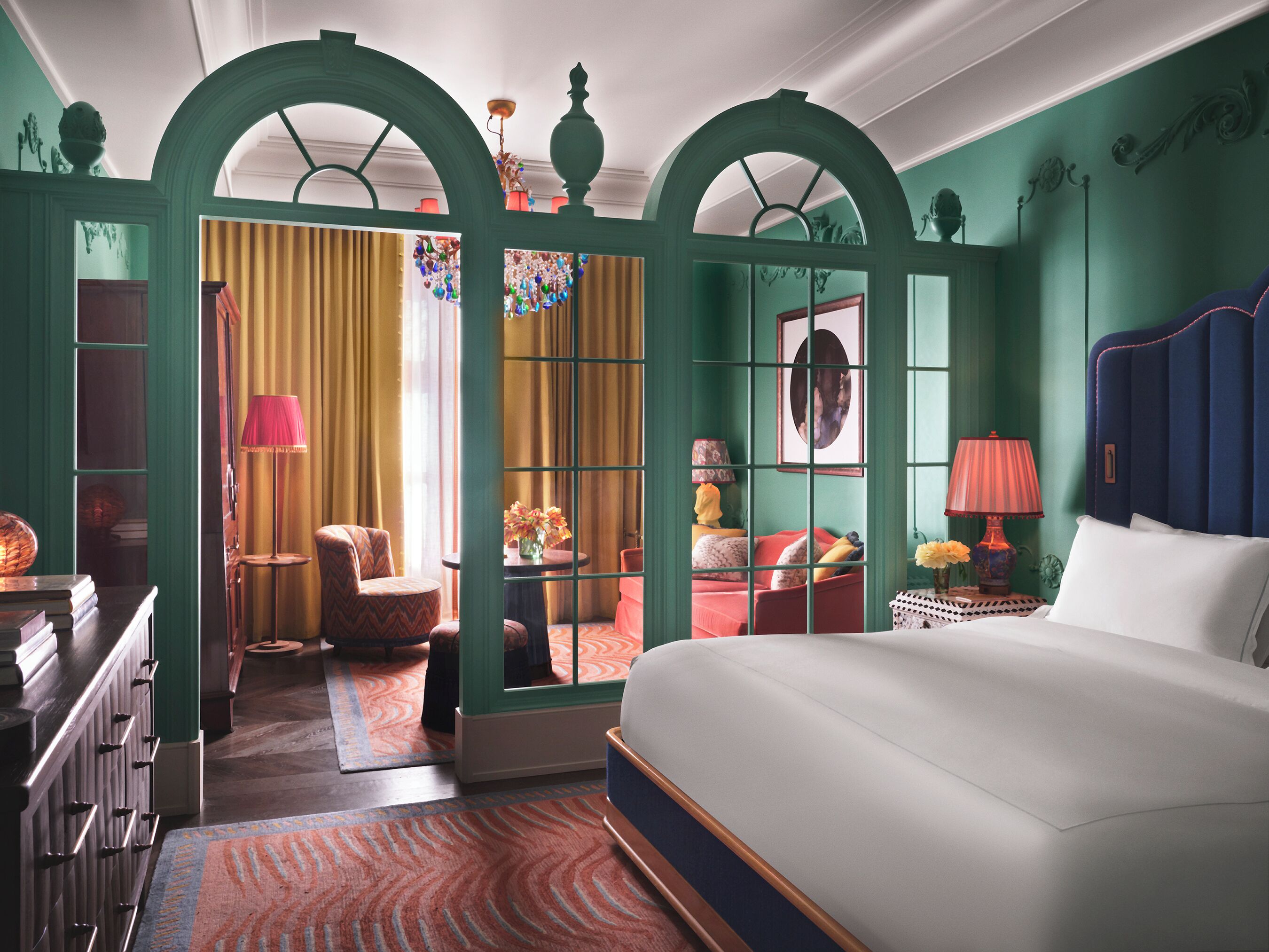 Mansion Suite | Egyptian cotton sheets, premium bedding, down duvets, pillow-top beds
