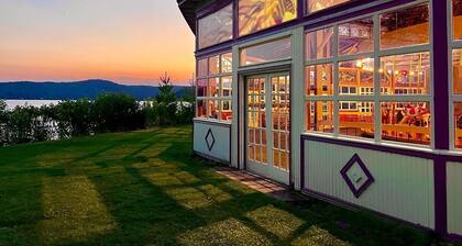 Experience the ADK’s @ Caroga Lake rustic camp-beach, golf, hike, concerts, bike