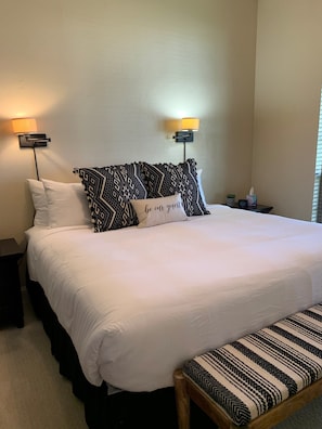 2 slaapkamers, een strijkplank/strijkijzer, wifi, beddengoed