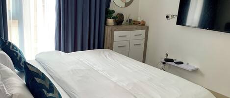 1 soverom, strykejern/-brett, wi-fi og sengetøy