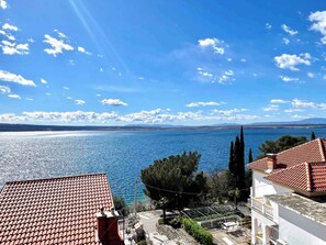 Blick von der Unterkunft