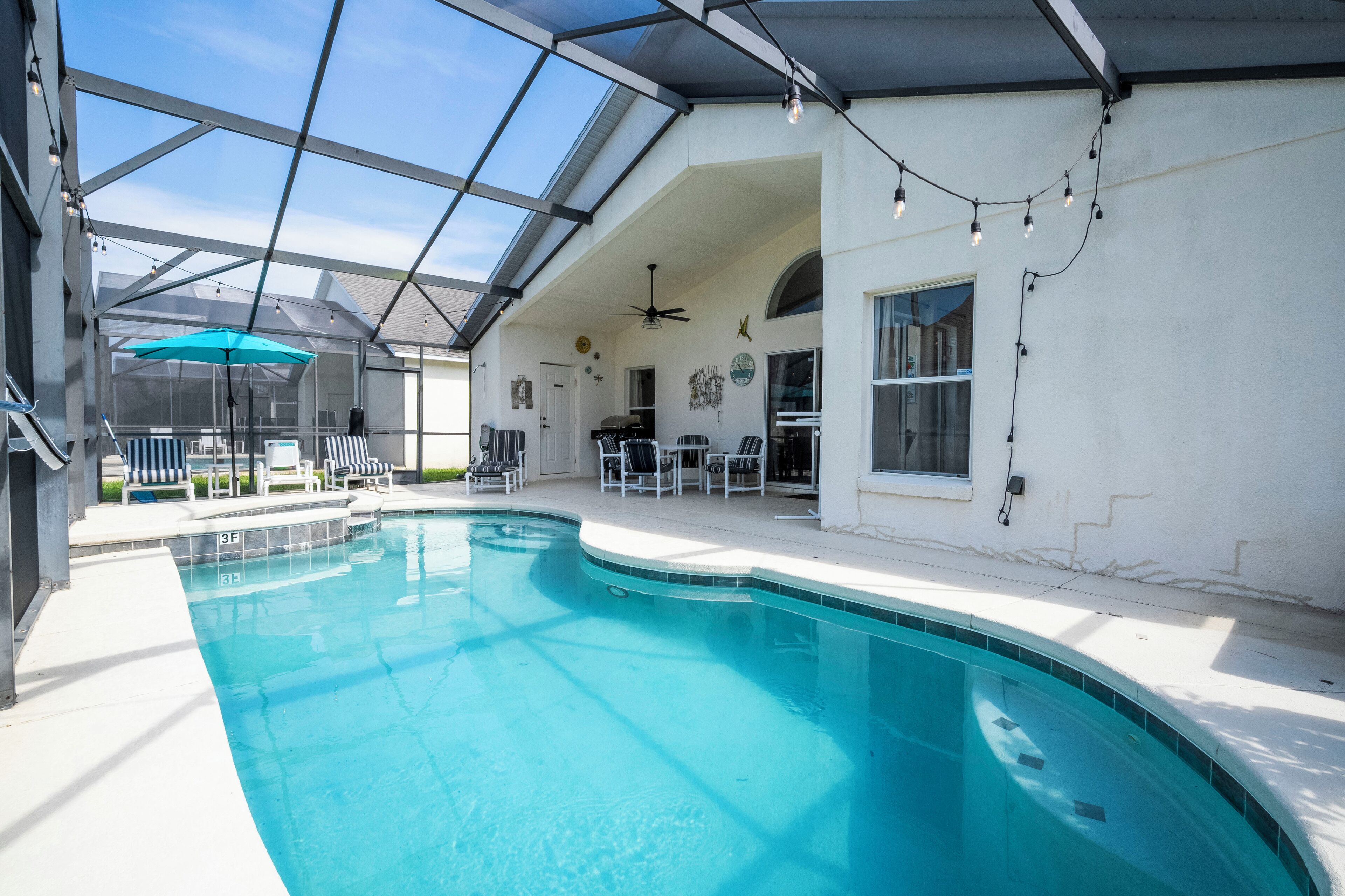 Una piscina climatizada