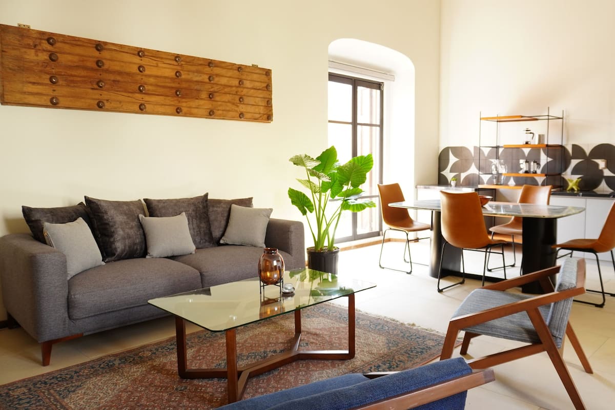 Habitación exclusiva | Área de sala de estar