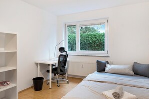 2 Schlafzimmer, Bügeleisen/Bügelbrett, kostenloses WLAN, Bettwäsche